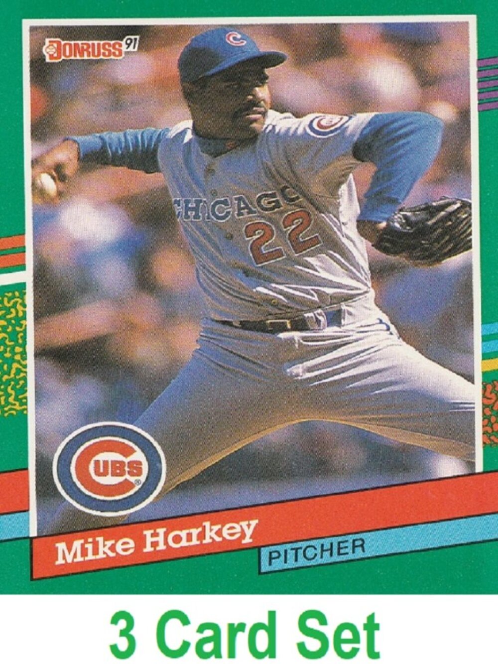 Mike Harkey Baseball Card Collection